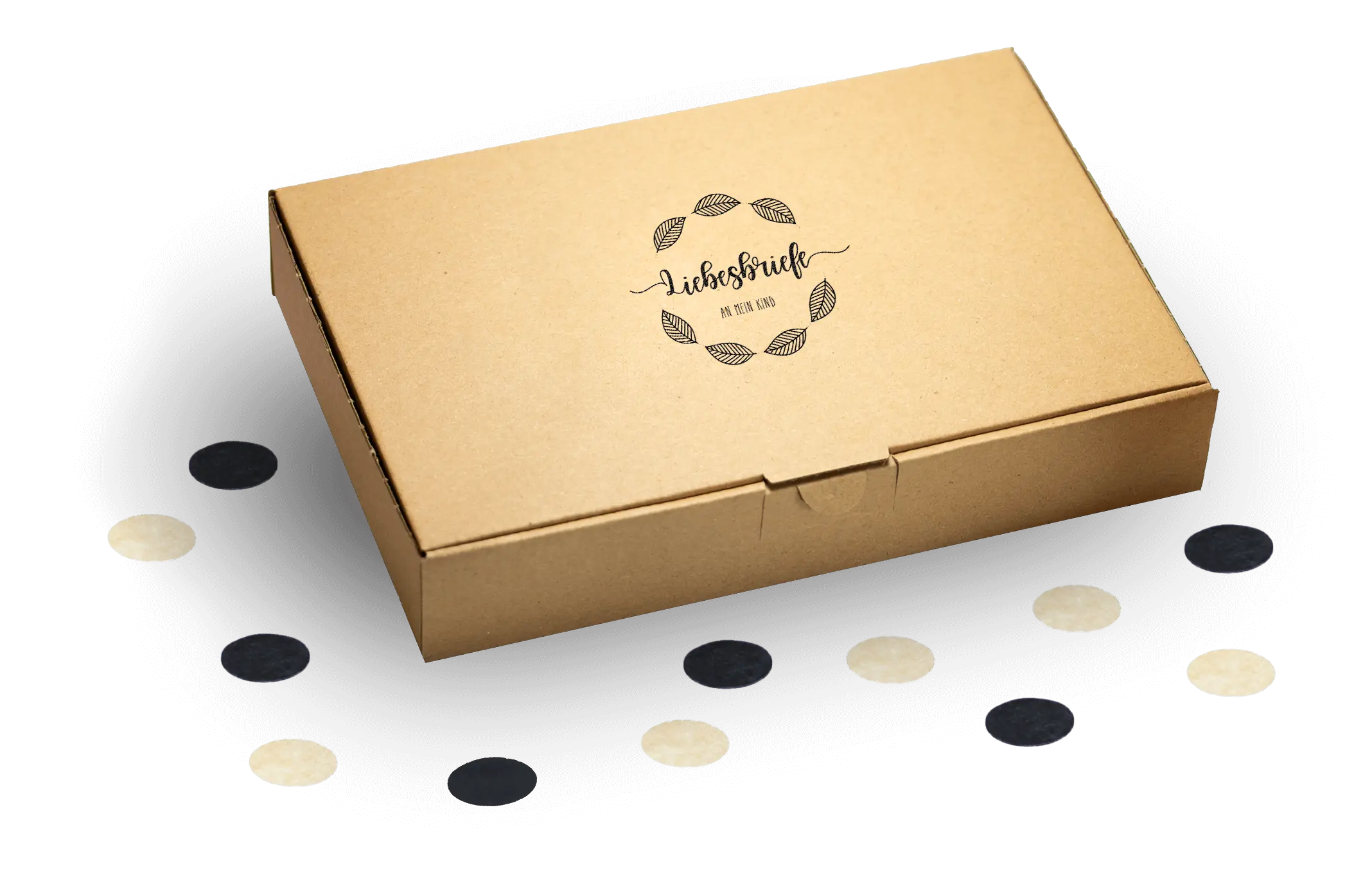 Liebesbriefe an mein Kind Box – Briefpapier-Set mit Umschlägen und Stickern